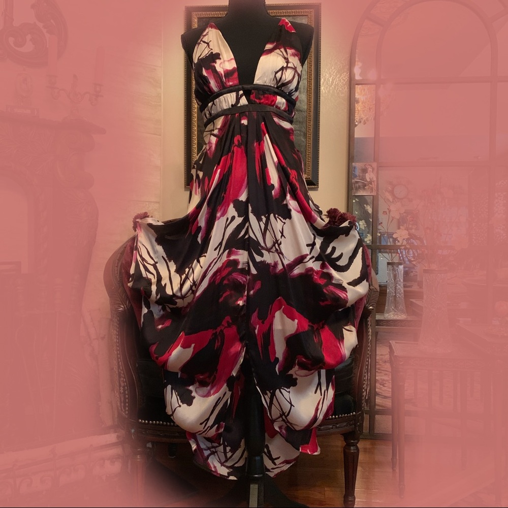 Silk dress by Bebe